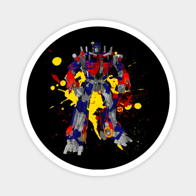 Optimus Prime Magnet by gblackid